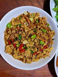 Foto resep Orak Arik Peda Petai