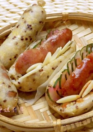 小米蔾麥糯米腸 的食譜成品照片