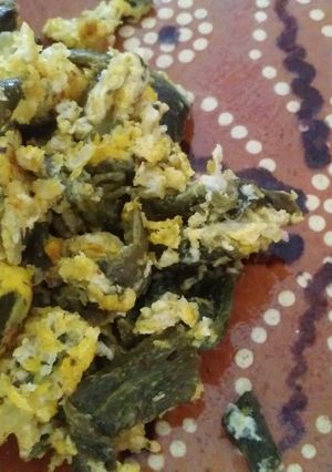Una foto de Rajas con huevo 🍳