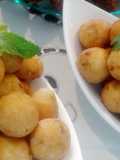 Como hacer bolitas de yuca rellenas de queso o carne