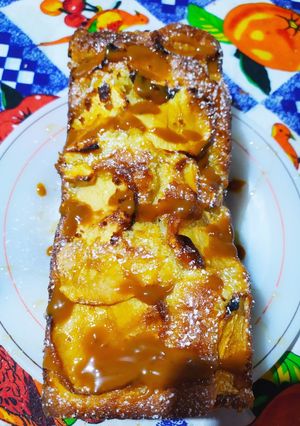 Una foto de Budín HÚMEDO de manzana