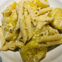 A picture of Ricotta Zucchini Pasta 🍝.