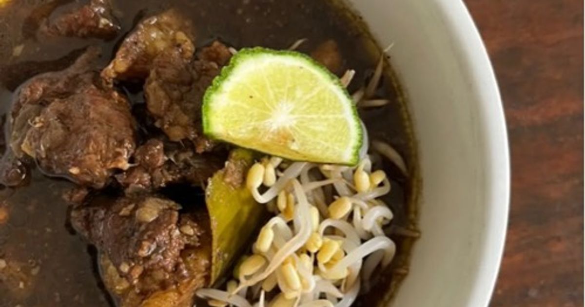 Rawon Daging Sapi (tanpa presto / slowcooker)