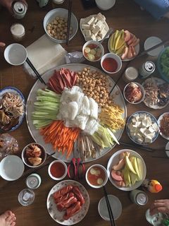 Hình của món Bún cuốn.