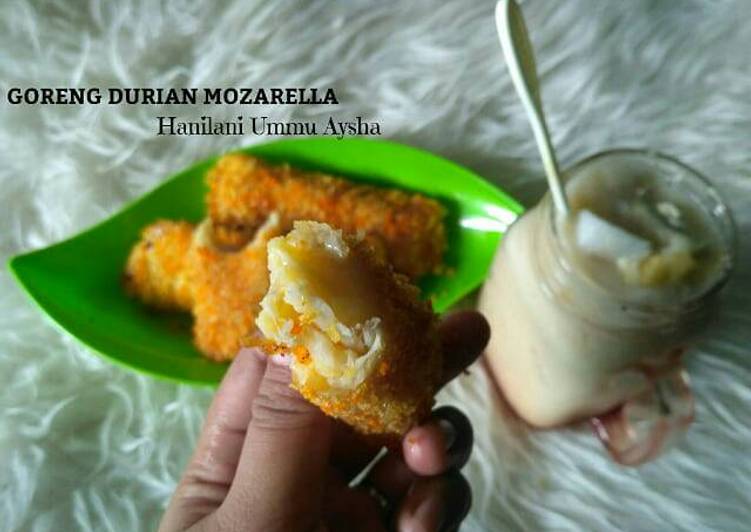 Goreng durian mozarella