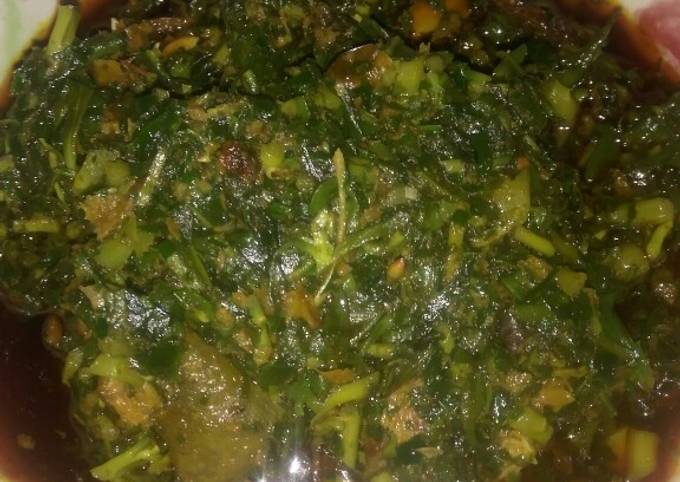 How to Prepare Any-night-of-the-week Afang Soup