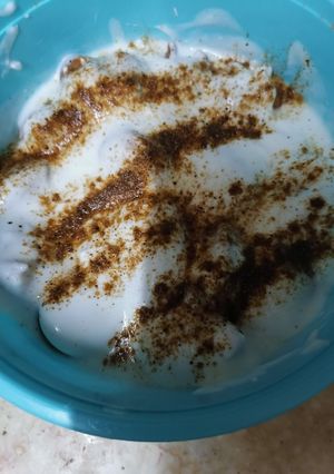 A picture of Dahi bhalley.