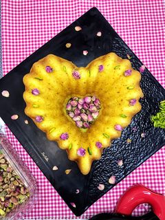 صورة لوصفة كعكة الحب الفارسية ❤️ Persian Love Cake