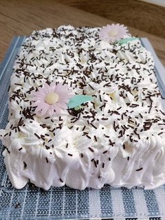 Una foto de Tarta de tres leches de chocolate