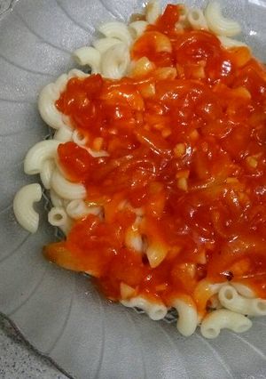 Foto resep Pasta macaroni saus asam manis
