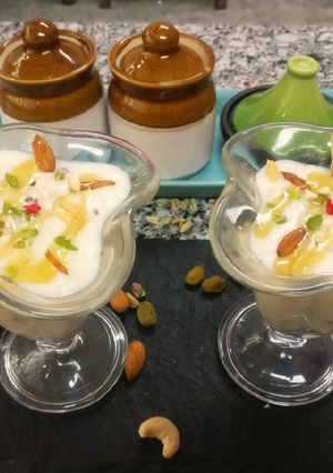 A picture of Cauliflower paneer & milk kheer.