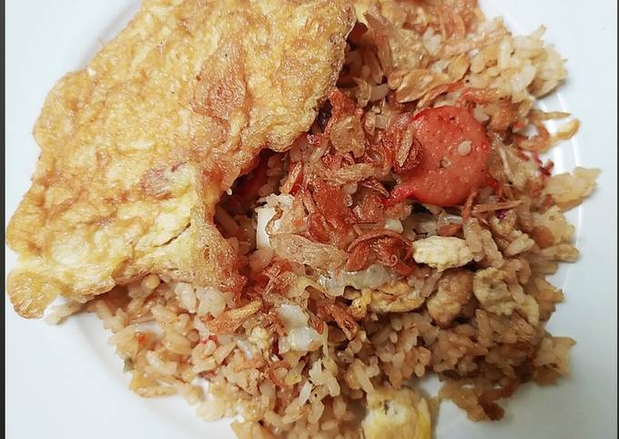 Resep Nasi goreng gerobak oleh Elisabeth Rina Patriawati - Cookpad