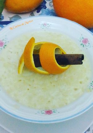 Foto principal de Arroz con leche de naranja y canela