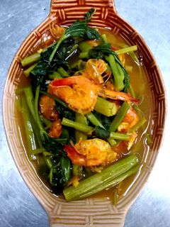 รูปของ แกงส้มกุ้งผักบุ้ง