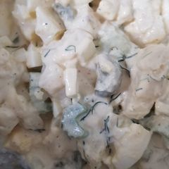A picture of My best potato salad.