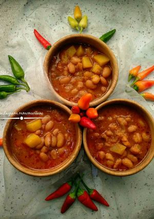 عکسی از دستور خوراک لوبیا