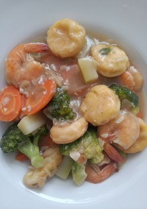 Foto resep Capcay Tofu Udang