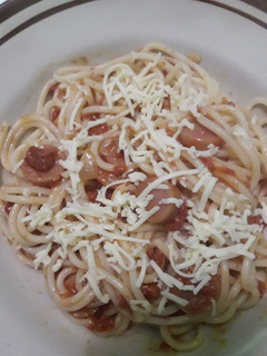Foto resep Spagheti kornet sosis saus home made