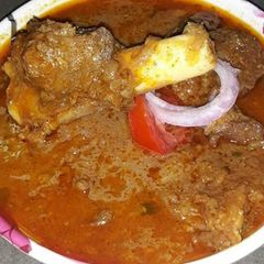 Mutton curry A picture of Mutton curry.