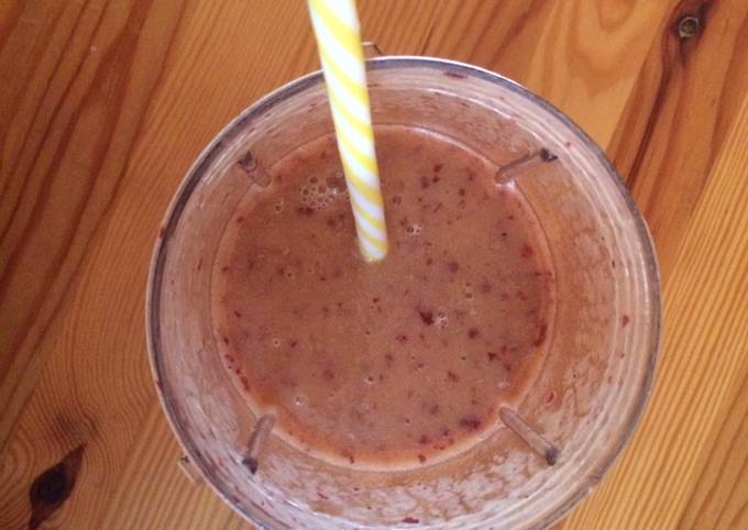 Easiest Way to Make Speedy Morning Smoothie 🍊🍌🍇