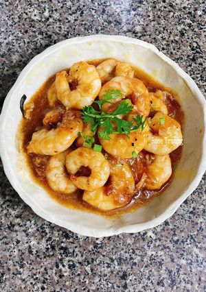 Hình của món Tôm Ram Me.
