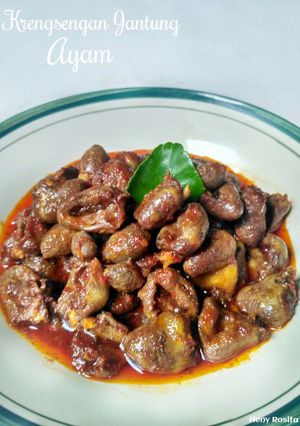 Foto resep Krengsengan Jantung Ayam