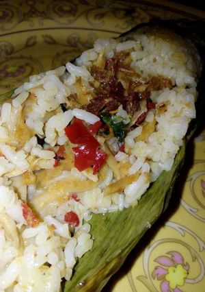 Foto resep Naskar Yammur Yummiii 😍 (Nasi Bakar Ayam Jamur)
