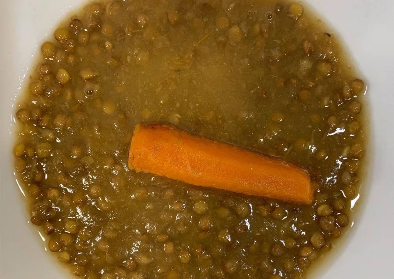 Lentejas para comer con tu bebé