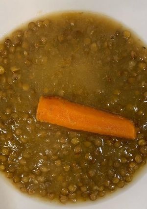 Una foto de Lentejas para comer con tu bebé