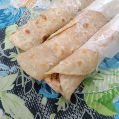 A picture of Easy paratha roll recipe 😋.