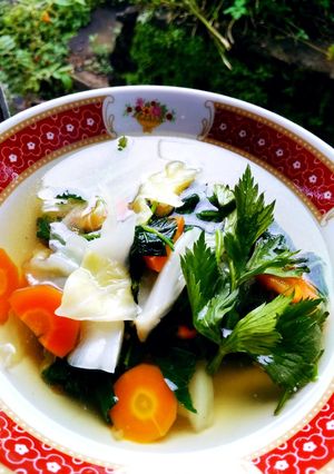 Foto resep Sayur bening daun ketumbar