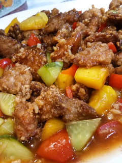 A picture of Sweet and Sour Pork.