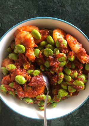 Foto resep 41. Sambal Udang Pete