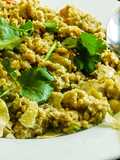 KODO MILLET SAMBAR SATHAM WITH GREEN BELL PEPPERS, TOMATO AND SMALL ONIONS