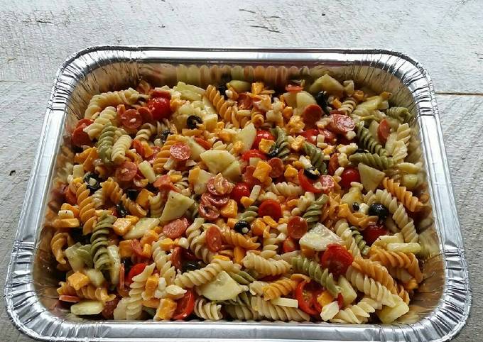 Recipe of Homemade Pasta salad