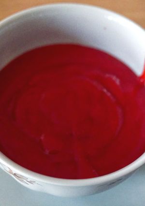 Une photo de Coulis de fraises au Cook Expert