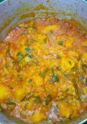 A picture of Sweet Potato porridge.