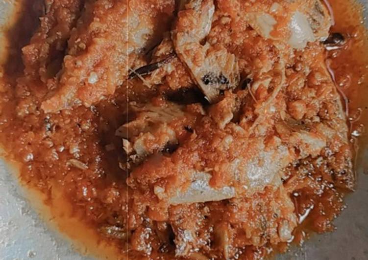 Resep Ikan tongkol sambal merah🌶🔥, Menggugah Selera