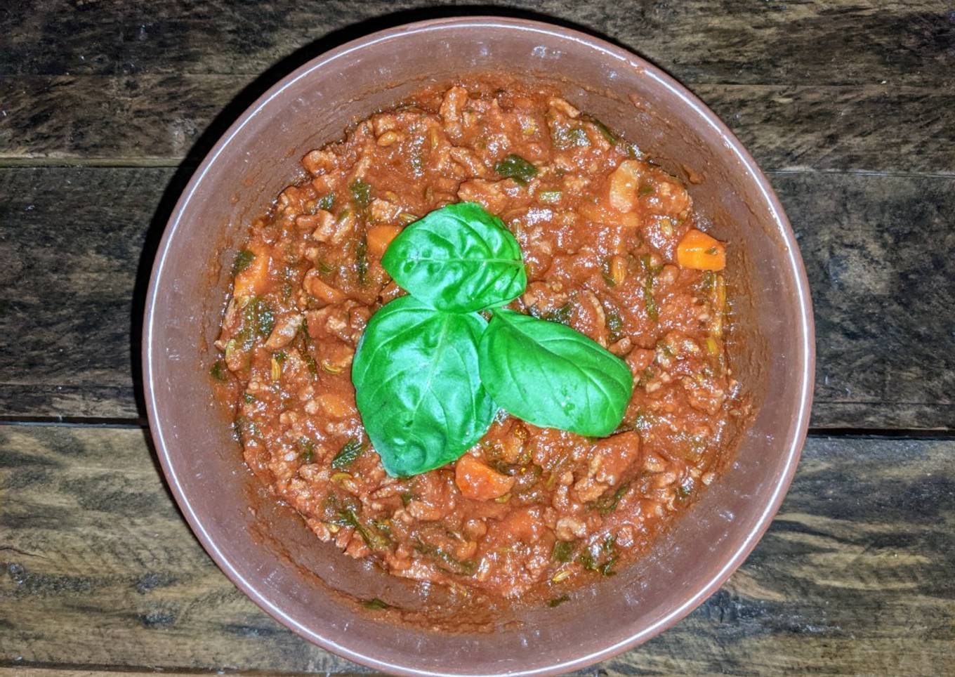 Bolognese with Herbs & Fennel Seeds
