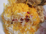 زرشک پلو با مرغ