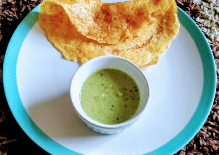 Recipe of Homemade Orange dosa/Carrot dosa