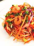 Chow Mein (Tallarín Salteado Estilo Oriental o fideos chinos)