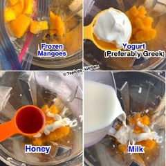 A picture of Mango juice.