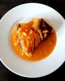 Bacalao skrei en salsa de tomate