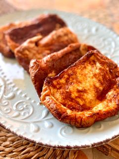 Una foto de Torrijas en airfryer