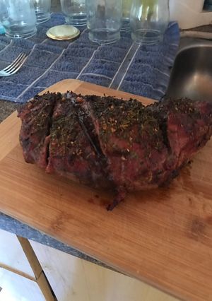 Una foto de Colita de cuadril con verduras al horno
