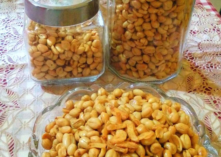 Cara Memasak Cepat Kacang bawang renyah Ala Warung