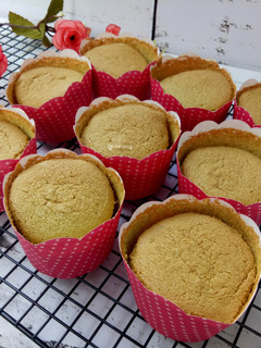 Foto resep Chiffon Pandan Putih Telur Cup