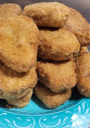 Una foto de Nugget de pollo sin gluten