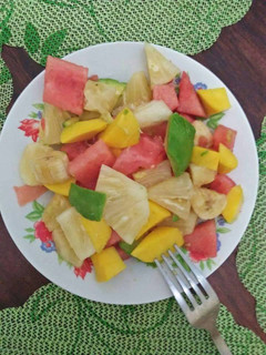 A picture of Fruit salad.